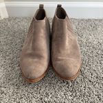 ALDO  Taupe Faux Suede Ankle Booties Size 8 Photo 3