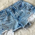 American Eagle  Painted Shorts Photo 0