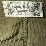 Free People FREE‎ PEOPLE INTIMATELY Ribbed Corset Army Green Sleeveless Bodysuit NWOT Small Photo 6