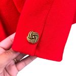 United Colors Of Benetton United Colors of Benetton Womens Suit Set Size 4 Vintage Business Elegant Skirt Photo 6