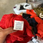 J.Crew Lace Pants Red Scalloped Hem Pull On Cerise Easy Pant summer vacation Photo 9