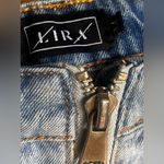 LIRA COBRA Ripped Denim Skirt Blue Size M Photo 7