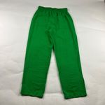 H&M  Kelly Green High Rise Straight Leg Summer Pant S Photo 4