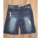 Indigo Rein  Women's Bermuda Jean Denim Shorts Size 13 Photo 0
