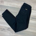 Lilly Pulitzer  South Ocean Skinny Jeans‎ Onyx 00 Ribbon Lace Leg Photo 2