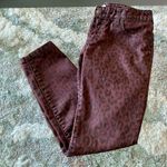 Free People  Animal Print Jeans 27 Photo 2