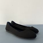 Rothy's Rothy’s The Flat Round Toe Black Solid Knit Ballet Flats Photo 1