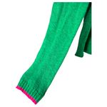 Lilly Pulitzer Pippy Sweater Green Hot Pink Trim Women's Size Small Photo 4