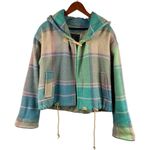 The Limited  Collection Vintage Plaid Hooded Jacket S Photo 0