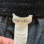 Shosho  BLACK WHITE JOGGERS SIZE MED EUC #6528 Photo 3