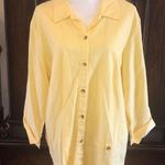 Liz Baker 💖  Yellow Button Up Jacket Photo 0