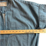 Everlane denim cap sleeved sheath dress, size XS EUC Pockets! Photo 4