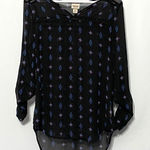 Mossimo triangle boho southwestern sheer Black Photo 0