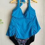 Ellos Tankini 2 Piece Swimsuit Size 18 Photo 0
