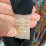 Tommy Hilfiger Black Floral Faux Wrap Midi Dress Sz 4 Photo 6