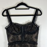 Alexis  Tesi Black Lace mini Cocktail dress‎ Size Small Feminine Designer Sexy Photo 1