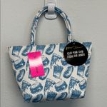 Betsey Johnson | Blue & White Food Lunch Bag Photo 4