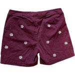 Womens Emerson Street Burgundy Texas A&M Embroidered Logo Chino Shorts Photo 1
