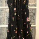 Kate Spade in bloom black Sleeveless floral dress large Photo 0