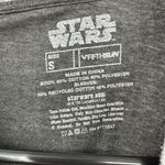 Fifth Sun Star Wars by  size Small The Force Awakens‎ baseball tee gray black Photo 4