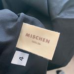 Mischen black long sleeved silk dress size 4‎ Black Photo 3