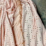 Melissa Paige Pink Eyelet Bell Sleeve Blouse XL Photo 9