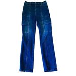 EXPRESS  90’s slim super high rise skinny cargo jeans 6l Photo 3