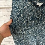 Patrons of Peace  Teal Smocked Waist Paisley Maxi Dress Photo 4