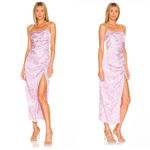 Saylor  x Revolve Gardenia Jacquard Midi Dress in Amethyst‎ XS Photo 4