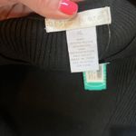 Stitch Fix NWT  Black Design Store Woven Sleeve Knit Top Smocked Sleeves XL Photo 8