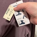 Aeropostale Reversible Lavender Purple Womens Size XL Crop Twist Top Ribbed NEW Photo 5