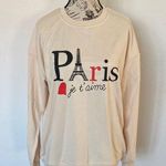 Cream Paris Graphic Sweatshirt Red Size M Photo 0