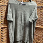 LuLaRoe  Women's T-Shirt Size S Olive Green Casual Spring Top Photo 0