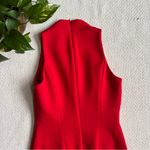 Elie Tahari  Red Velma Sheath Dress NWT size 6 Photo 6