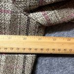 Rena Rowan  Plaid Blazer Jacket Women's‎ 16 Brown Red Lined Vintage Career Wear Photo 2