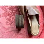 Madewell  Brown Leather Mules Size 8 Photo 4