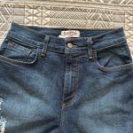 SWANK a Posh Women’s Blue Distressed Flare & Wide Leg Jeans Size 7 Photo 3