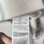 Old Navy Sweatshirt Loose Blue Pink Shibori Tie-Dye Cropped Crew Casual Lounge M Photo 3