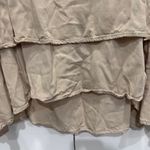 Tan Layered Flowy Tank Top Size M Photo 2