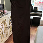 David's Bridal Wedding Guest.   Dress. Black strapless. Goth chic and great for fall and Halloween weddings  Photo 0