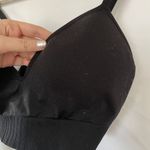 Athleta  black padded sports bra women's size small comfortable flattering Photo 1