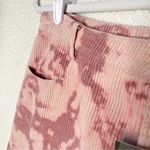 Le lis  Tie Dye Print Corduroy Mini Skirt Pink Size Large Club Concert Y2K New Photo 1