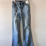 Aeropostale  High Rise Flare Stretch Blue Jeans 2R‎ Photo 1