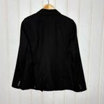 J.Crew  Parke Blazer Wool Flannel Black Size 6 Photo 5
