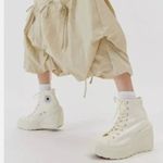 Converse NEW Chuck 70 De Luxe Wedge Platform Heel Boots White A06479C SZ-6 Photo 2