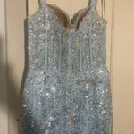 Sherri Hill Ice blue  Dresse Photo 4