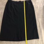 Marina Rinaldi Basic made in Italy Size 29 wool blend black fully lined skirt Photo 6