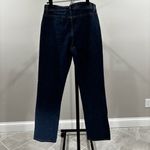 Reformation Julianna Exposed Zip Mid Rise Straight Leg Jeans in Mesa 28 Photo 6