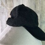 INC  Black Knit Baseball Cap/Hat w/Vel-Cro Closure Photo 3