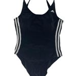 Adidas 3 Stripe One Piece Swimsuit Photo 0